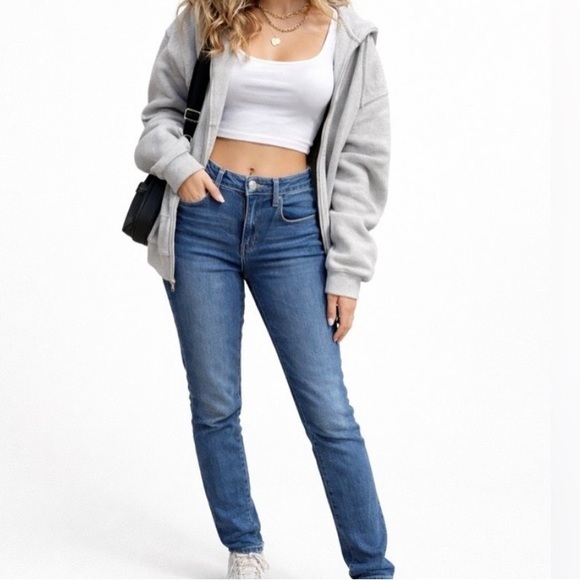 L'AGENCE Denim - L’AGENCE High Rise Skinny Jeans Blue Women’s Size 28 Stretch Denim